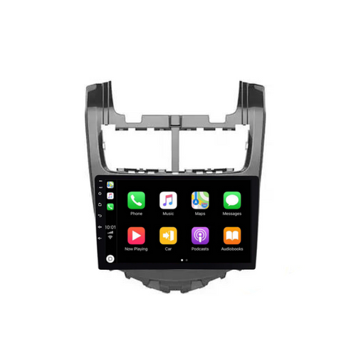 Chevrolet Aveo / Sonic (2014-2017)  Plug & Play Head Unit Upgrade Kit: Car Radio with Wireless & Wired Apple CarPlay & Android Auto