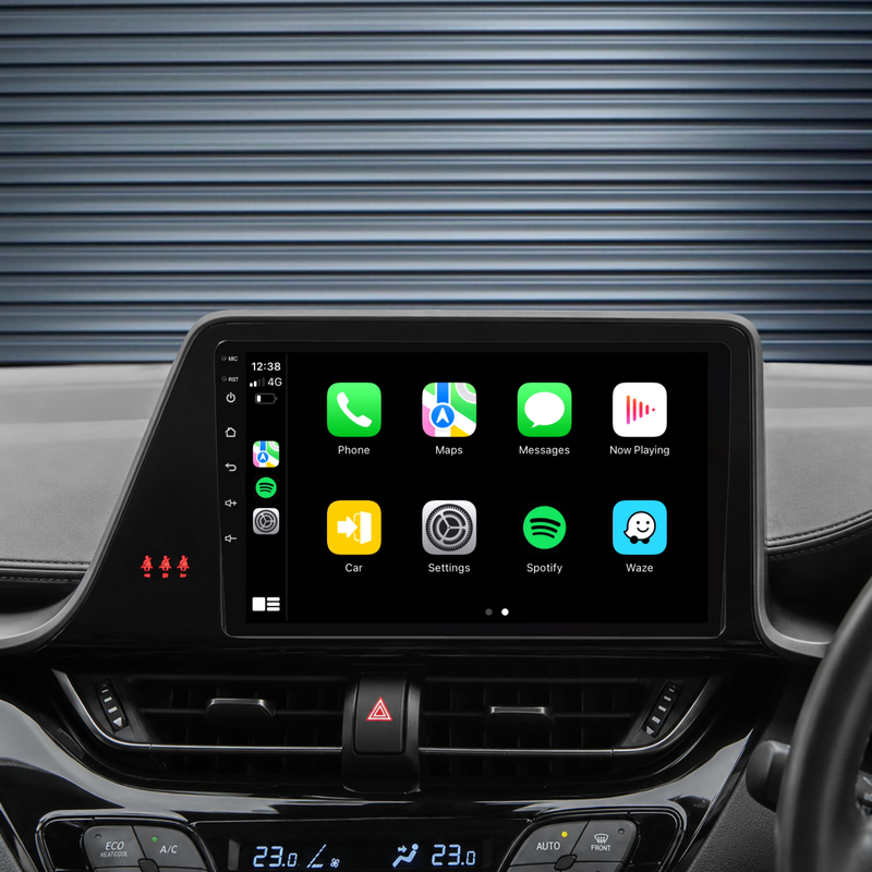 Load image into Gallery viewer, Toyota C-HR (2016-2022) Plug & Play Head Unit Upgrade Kit: Car Radio with Wireless & Wired Apple CarPlay & Android Auto
