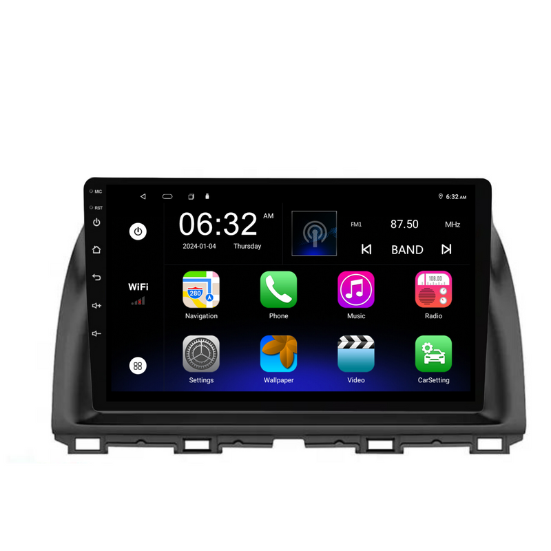 Load image into Gallery viewer, Mazda CX-5 (2012-2017) Plug & Play Head Unit Upgrade Kit: Car Radio with Wireless & Wired Apple CarPlay & Android Auto
