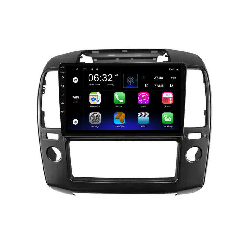 Load image into Gallery viewer, Nissan Navara / D40 (2006-2012) Plug & Play Head Unit Upgrade Kit: Car Radio with Wireless & Wired Apple CarPlay & Android Auto