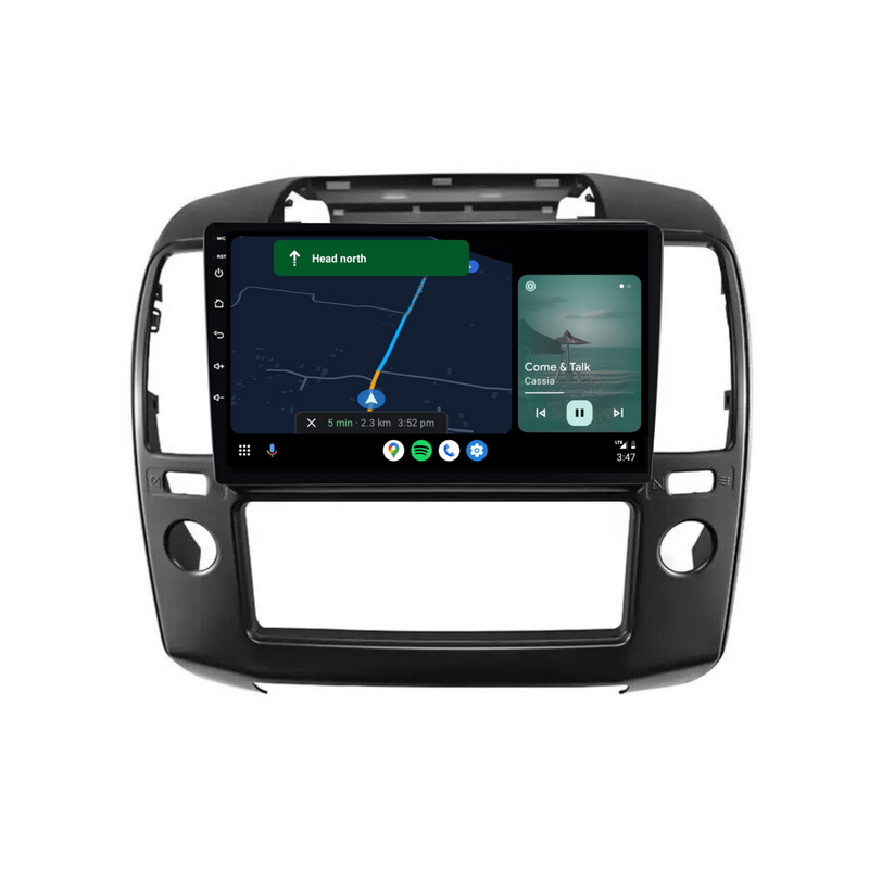 Load image into Gallery viewer, Nissan Navara / D40 (2006-2012) Plug & Play Head Unit Upgrade Kit: Car Radio with Wireless & Wired Apple CarPlay & Android Auto