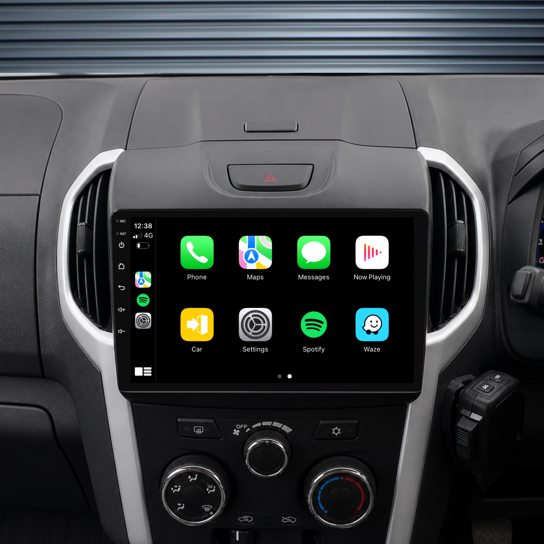 Isuzu DMAX/MUX (2012-2019) Plug & Play Head Unit Upgrade Kit: Car