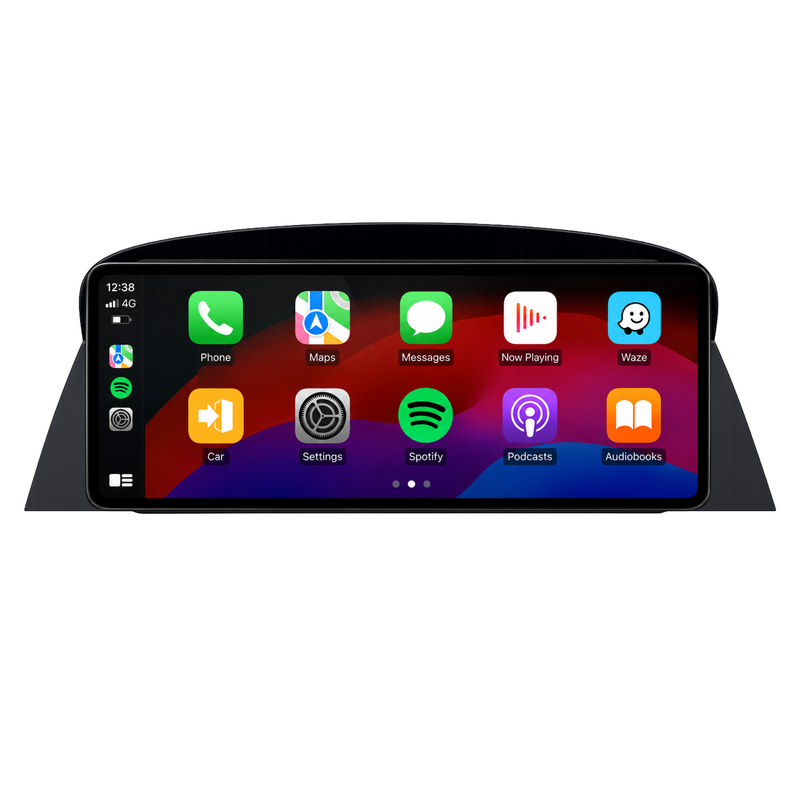 Load image into Gallery viewer, BMW 5 Series E60 E61 E62 (2005-2010) 12.3" HD Plug & Play Apple CarPlay & Android Auto Head Unit Upgrade Kit – Wireless Touchscreen GPS Stereo Replacement