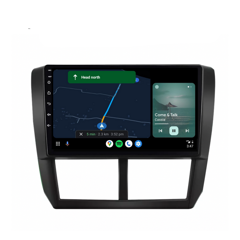 Load image into Gallery viewer, Subaru Forester/Impreza (2008-2012) Plug & Play Head Unit Upgrade Kit: Car Radio with Wireless & Wired Apple CarPlay & Android Auto