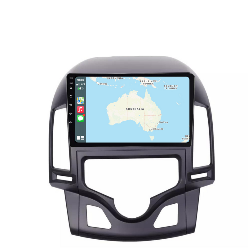 Load image into Gallery viewer, Hyundai i30 (AUTO AC) (2007-2012) Plug & Play Head Unit Upgrade Kit: Car Radio with Wireless & Wired Apple CarPlay & Android Auto