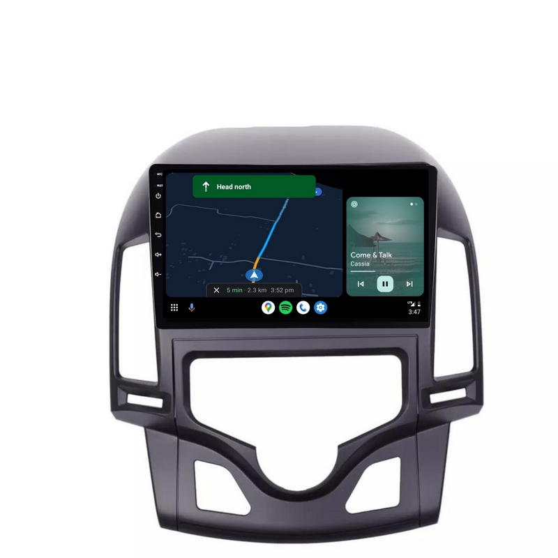 Load image into Gallery viewer, Hyundai i30 (AUTO AC) (2007-2012) Plug & Play Head Unit Upgrade Kit: Car Radio with Wireless & Wired Apple CarPlay & Android Auto