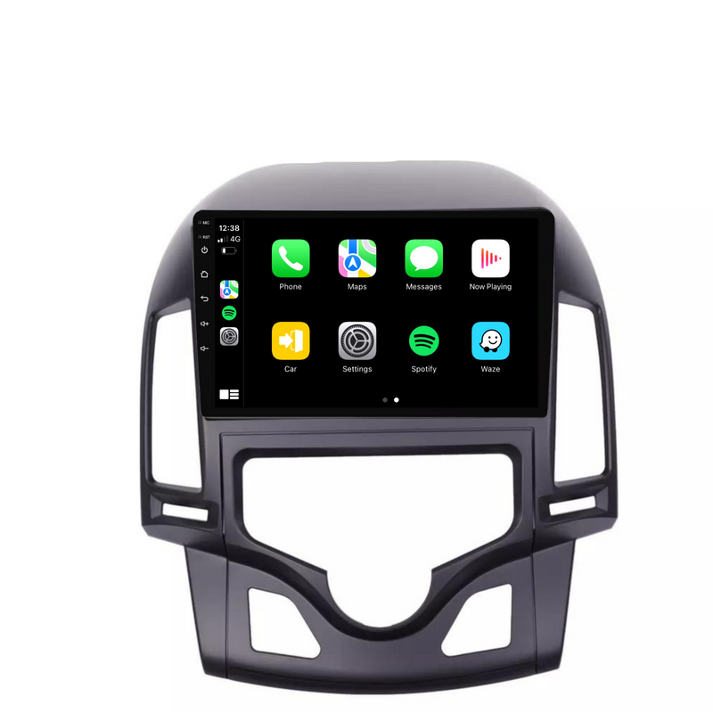Load image into Gallery viewer, Hyundai i30 (AUTO AC) (2007-2012) Plug & Play Head Unit Upgrade Kit: Car Radio with Wireless & Wired Apple CarPlay & Android Auto