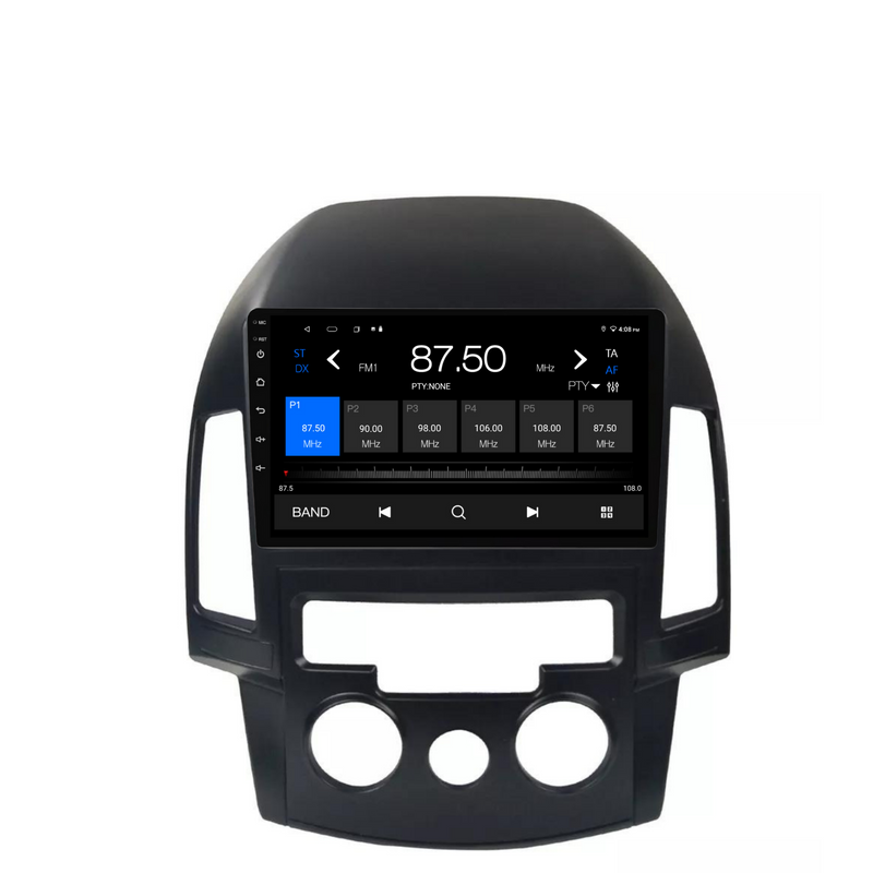 Load image into Gallery viewer, Hyundai i30 (Manual AC) (2007-2012) Plug & Play Head Unit Upgrade Kit: Car Radio with Wireless & Wired Apple CarPlay & Android Auto