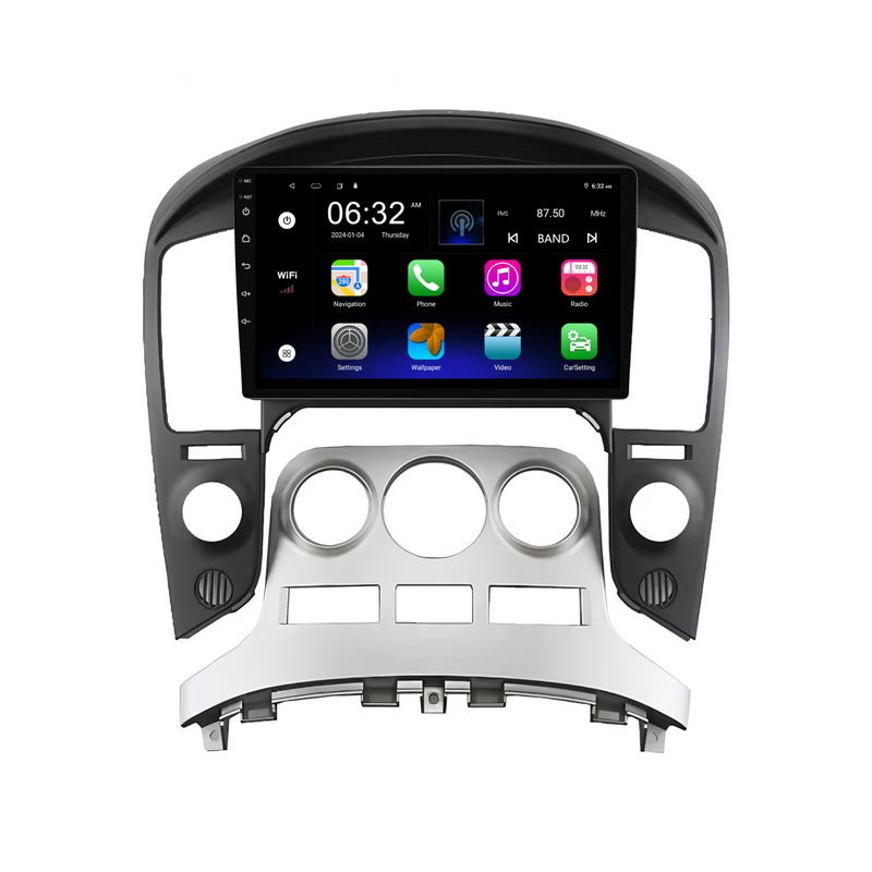Load image into Gallery viewer, Hyundai iLoad / iMax / H1 / Starex / Staria (2008-2015) Plug & Play Head Unit Upgrade Kit: Car Radio with Wireless & Wired Apple CarPlay & Android Auto