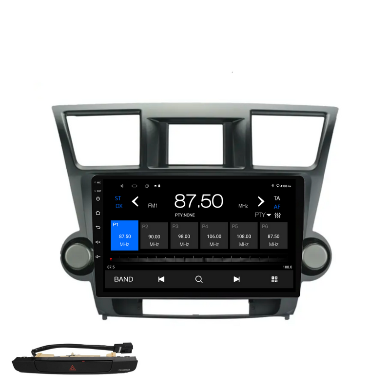 Load image into Gallery viewer, Toyota Kluger (2008-2014) Plug & Play Head Unit Upgrade Kit: Car Radio with Wireless & Wired Apple CarPlay & Android Auto