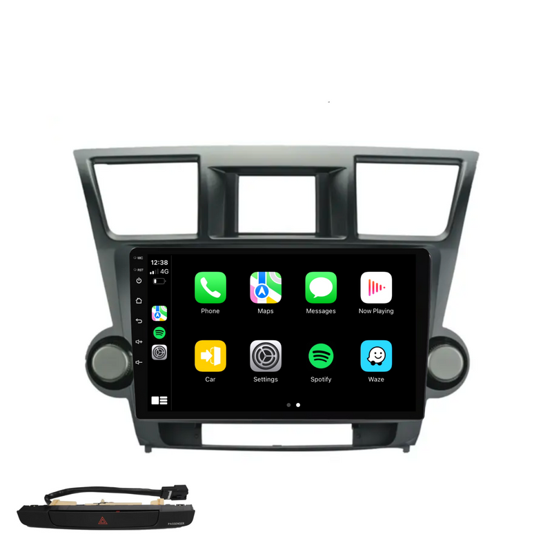 Load image into Gallery viewer, Toyota Kluger (2008-2014) Plug & Play Head Unit Upgrade Kit: Car Radio with Wireless & Wired Apple CarPlay & Android Auto