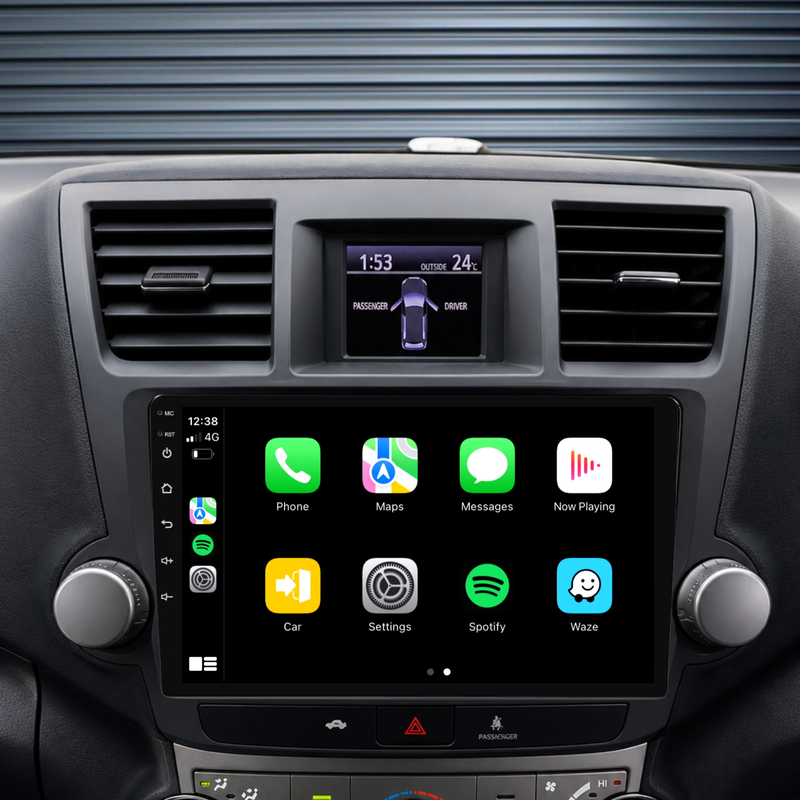 Load image into Gallery viewer, Toyota Kluger (2008-2014) Plug & Play Head Unit Upgrade Kit: Car Radio with Wireless & Wired Apple CarPlay & Android Auto