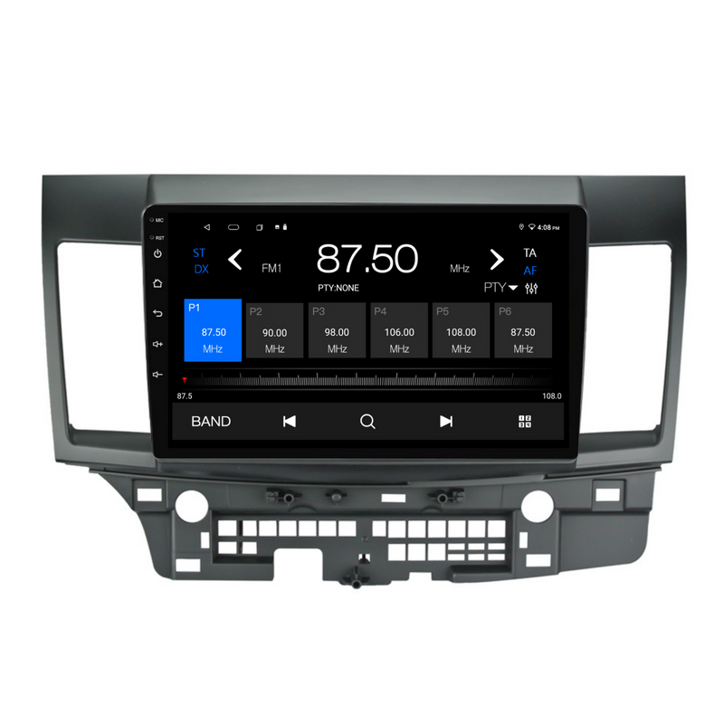 Load image into Gallery viewer, Mitsubishi Lancer (2010-2018) Plug & Play Head Unit Upgrade Kit: Car Radio with Wireless & Wired Apple CarPlay & Android Auto