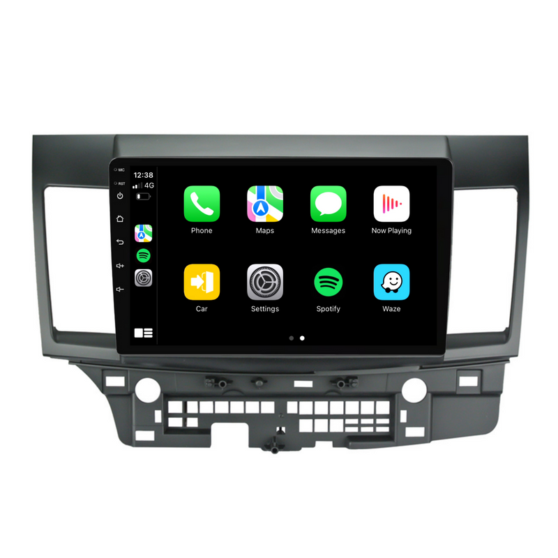 Load image into Gallery viewer, Mitsubishi Lancer (2010-2018) Plug & Play Head Unit Upgrade Kit: Car Radio with Wireless & Wired Apple CarPlay & Android Auto