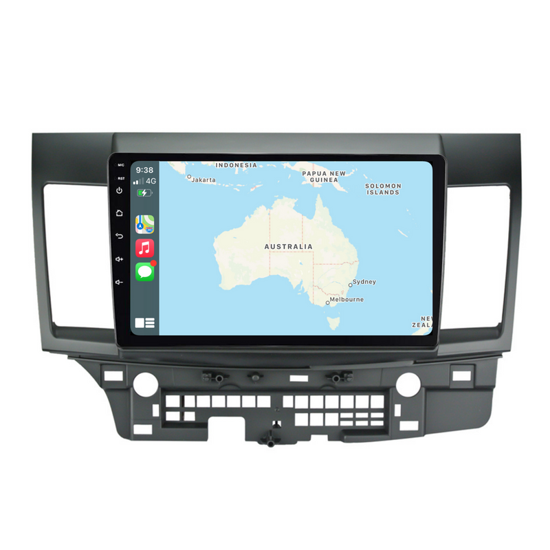 Load image into Gallery viewer, Mitsubishi Lancer (2010-2018) Plug & Play Head Unit Upgrade Kit: Car Radio with Wireless & Wired Apple CarPlay & Android Auto