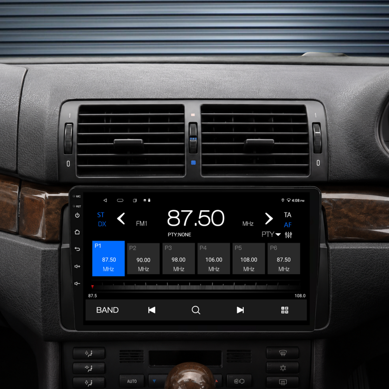 Load image into Gallery viewer, BMW E46 3 Series & M3 (1998-2005) Plug & Play Apple CarPlay & Android Auto Head Unit Upgrade Kit – Wireless Touchscreen GPS Stereo Replacement