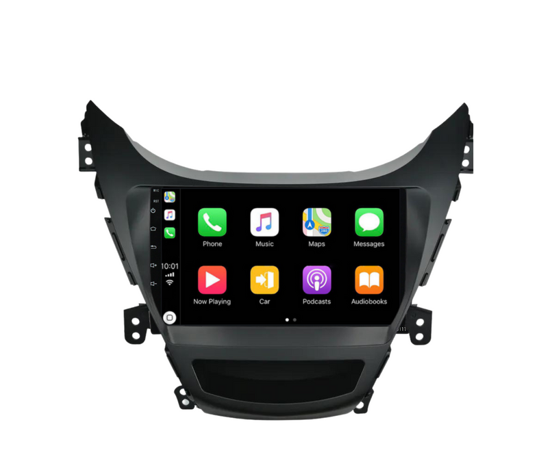 Load image into Gallery viewer, Hyundai Elantra (2012-2014) Plug & Play Head Unit Upgrade Kit: Car Radio with Wireless & Wired Apple CarPlay & Android Auto