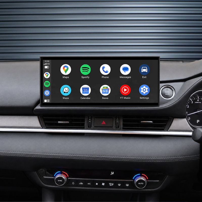 Load image into Gallery viewer, Mazda 6 12.3" HD (2019-2024) Plug & Play Head Unit Upgrade Kit: Car Radio with Wireless & Wired Apple CarPlay & Android Auto