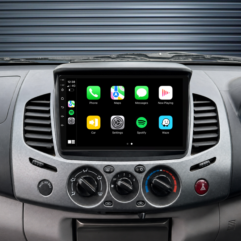 Load image into Gallery viewer, Mitsubishi MN ML Triton / L200 (2006-2015) Plug & Play Head Unit Upgrade Kit: Car Radio with Wireless & Wired Apple CarPlay & Android Auto