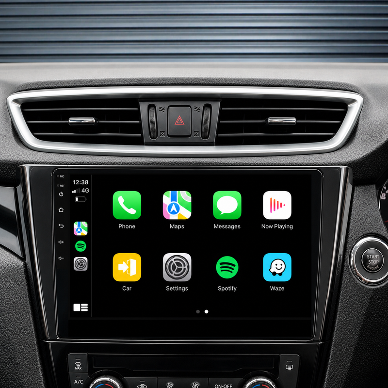 Load image into Gallery viewer, Nissan Qashqai / X-TRAIL (2014-2021) Plug & Play Head Unit Upgrade Kit: Car Radio with Wireless & Wired Apple CarPlay & Android Auto