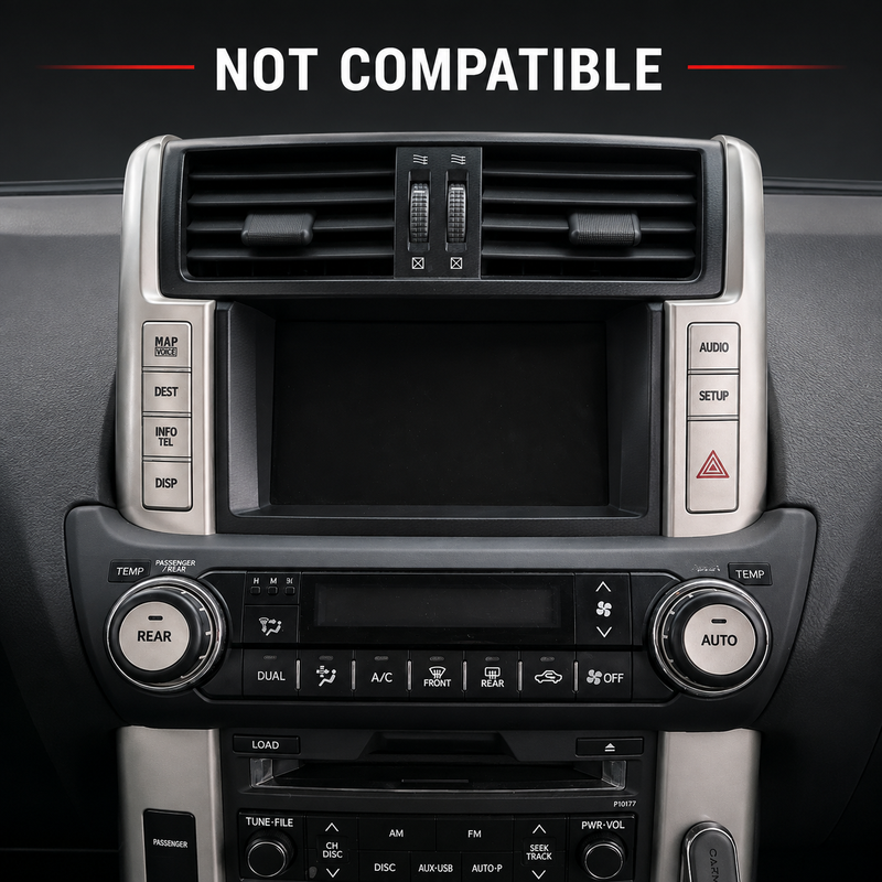 Load image into Gallery viewer, Toyota Prado (2010-2013) Plug & Play Head Unit Upgrade Kit: Car Radio with Wireless & Wired Apple CarPlay & Android Auto