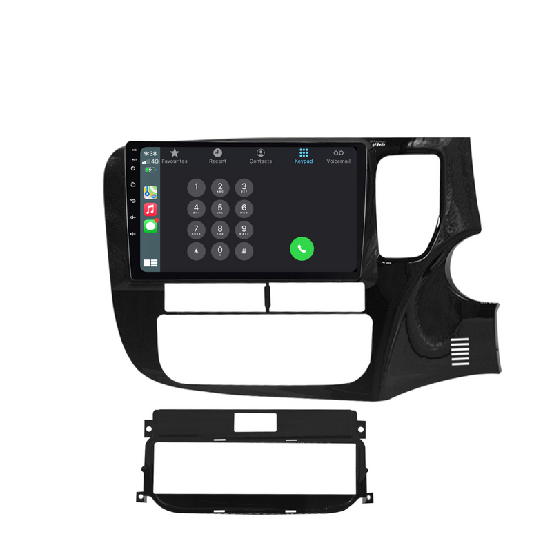 Load image into Gallery viewer, Mitsubishi Outlander (2012-2020) Plug & Play Head Unit Upgrade Kit: Car Radio with Wireless & Wired Apple CarPlay & Android Auto