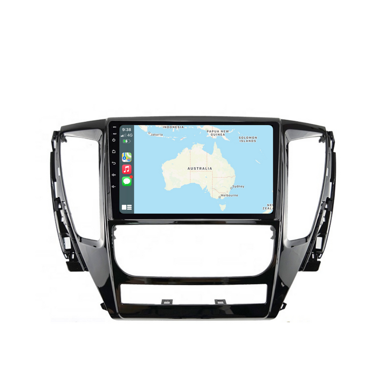 Load image into Gallery viewer, Mitsubishi Pajero Sport (2015-2019) Plug & Play Head Unit Upgrade Kit: Car Radio with Wireless & Wired Apple CarPlay & Android Auto