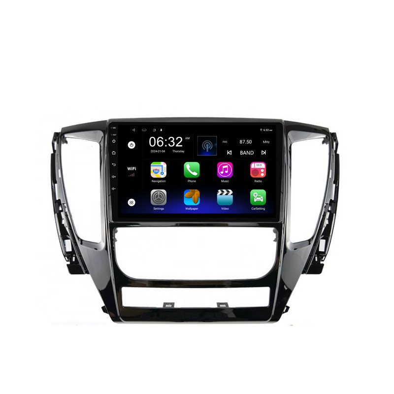 Load image into Gallery viewer, Mitsubishi Pajero Sport (2015-2019) Plug & Play Head Unit Upgrade Kit: Car Radio with Wireless & Wired Apple CarPlay & Android Auto