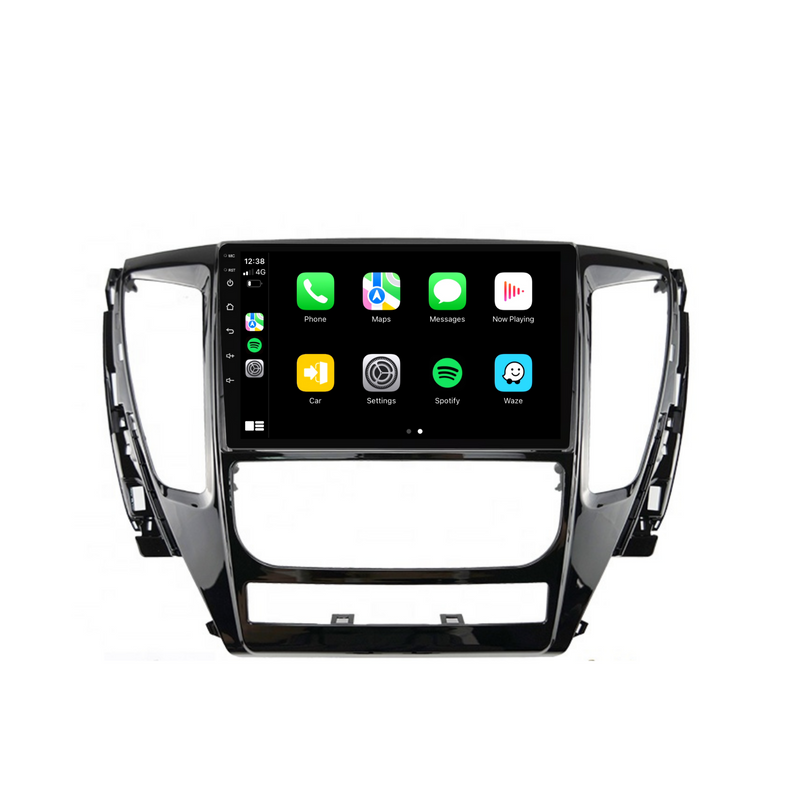 Load image into Gallery viewer, Mitsubishi Pajero Sport (2015-2019) Plug & Play Head Unit Upgrade Kit: Car Radio with Wireless & Wired Apple CarPlay & Android Auto