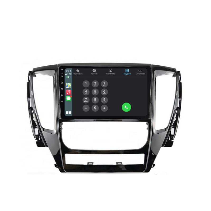 Load image into Gallery viewer, Mitsubishi Pajero Sport (2015-2019) Plug & Play Head Unit Upgrade Kit: Car Radio with Wireless & Wired Apple CarPlay & Android Auto