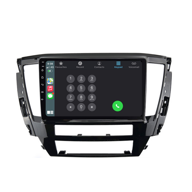 Load image into Gallery viewer, Mitsubishi Pajero Sport (2020-2024) Plug & Play Head Unit Upgrade Kit: Car Radio with Wireless & Wired Apple CarPlay & Android Auto