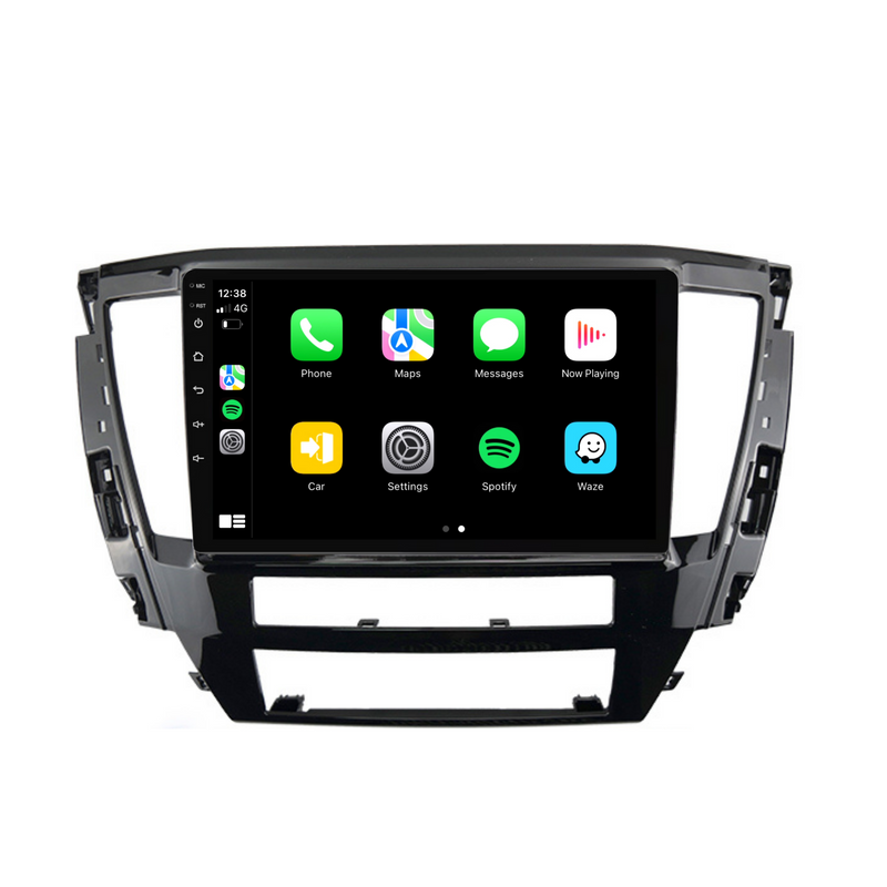 Load image into Gallery viewer, Mitsubishi Pajero Sport (2020-2024) Plug & Play Head Unit Upgrade Kit: Car Radio with Wireless & Wired Apple CarPlay & Android Auto
