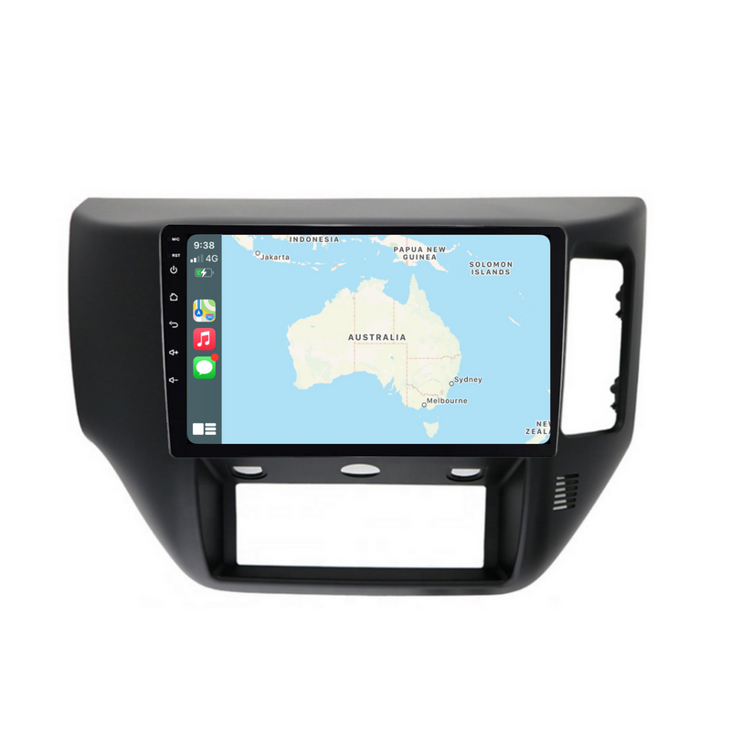 Load image into Gallery viewer, Nissan Patrol Black (2004-2015) Plug & Play Head Unit Upgrade Kit: Car Radio with Wireless & Wired Apple CarPlay & Android Auto