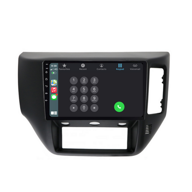 Load image into Gallery viewer, Nissan Patrol Black (2004-2015) Plug & Play Head Unit Upgrade Kit: Car Radio with Wireless & Wired Apple CarPlay & Android Auto