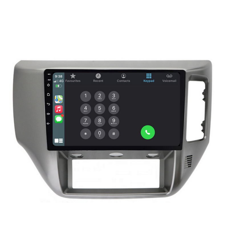 Load image into Gallery viewer, Nissan Patrol Gray (2004-2015) Plug & Play Head Unit Upgrade Kit: Car Radio with Wireless & Wired Apple CarPlay & Android Auto