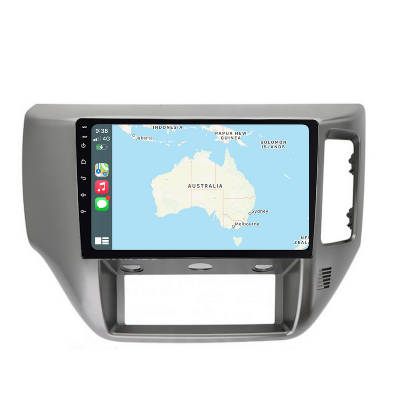 Load image into Gallery viewer, Nissan Patrol Gray (2004-2015) Plug & Play Head Unit Upgrade Kit: Car Radio with Wireless & Wired Apple CarPlay & Android Auto