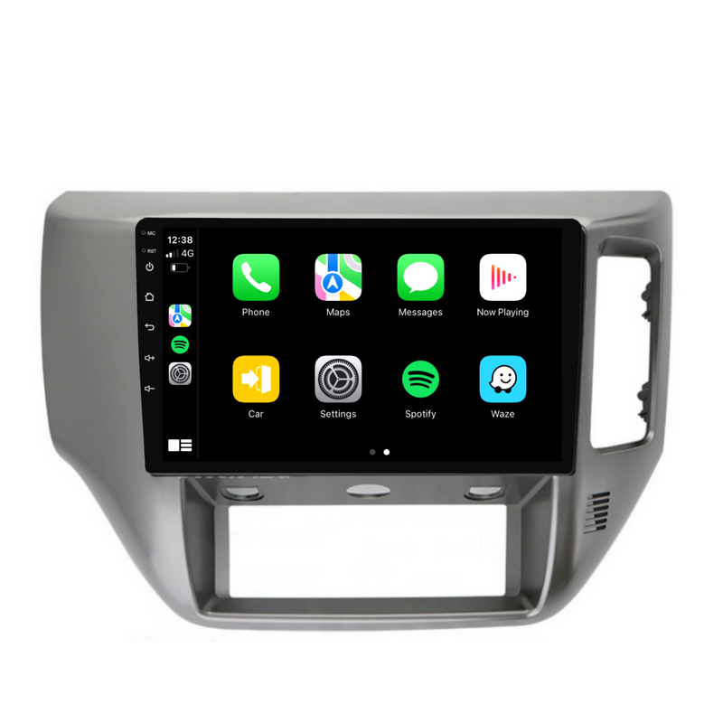 Load image into Gallery viewer, Nissan Patrol Gray (2004-2015) Plug & Play Head Unit Upgrade Kit: Car Radio with Wireless & Wired Apple CarPlay & Android Auto