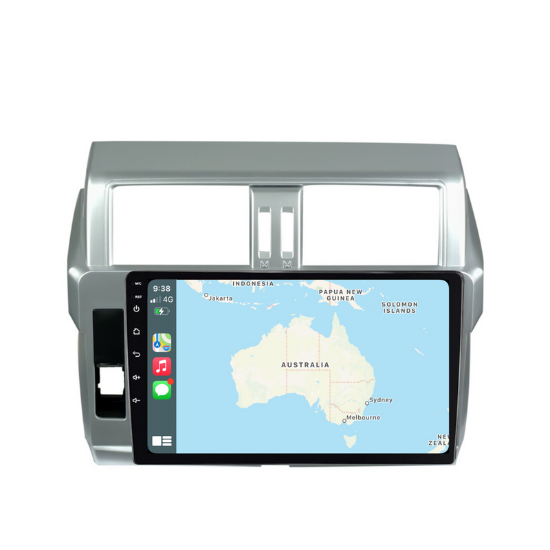 Load image into Gallery viewer, Toyota Prado 150 (2014-2017) Plug & Play Head Unit Upgrade Kit: Car Radio with Wireless & Wired Apple CarPlay & Android Auto