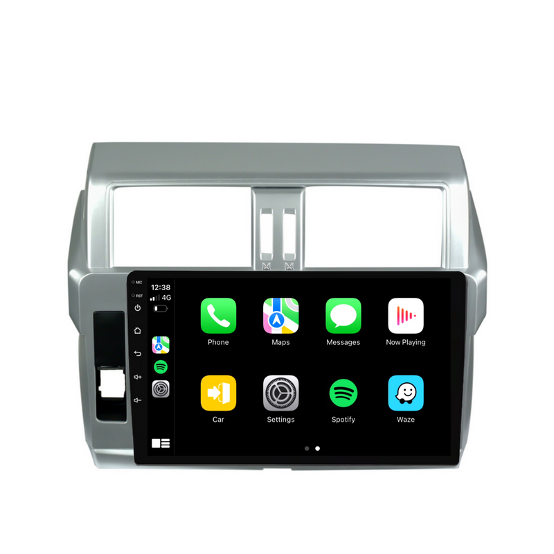 Load image into Gallery viewer, Toyota Prado 150 (2014-2017) Plug & Play Head Unit Upgrade Kit: Car Radio with Wireless & Wired Apple CarPlay & Android Auto