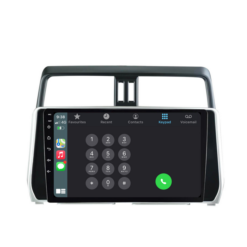 Load image into Gallery viewer, Toyota Prado (2018-2022) Plug & Play Head Unit Upgrade Kit: Car Radio with Wireless & Wired Apple CarPlay & Android Auto