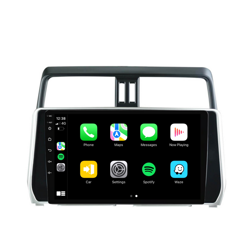 Load image into Gallery viewer, Toyota Prado (2018-2022) Plug & Play Head Unit Upgrade Kit: Car Radio with Wireless & Wired Apple CarPlay & Android Auto