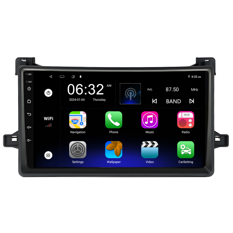 Load image into Gallery viewer, Toyota Prius (2016+) Plug & Play Head Unit Upgrade Kit: Car Radio with Wireless & Wired Apple CarPlay & Android Auto