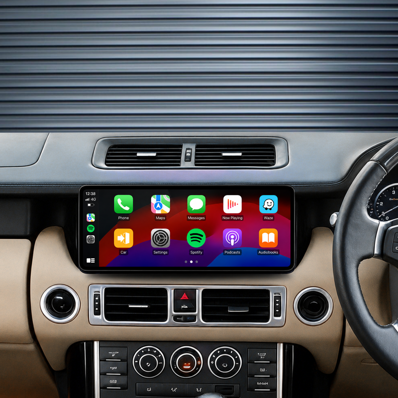 Load image into Gallery viewer, Land Rover Range Rover 12.3" HD Premium (2005-2012) Plug & Play Head Unit Upgrade Kit: Car Radio with Wireless & Wired Apple CarPlay & Android Auto