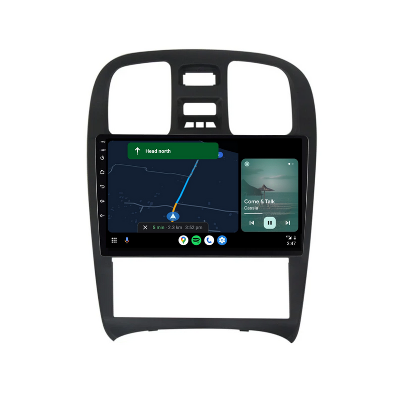 Load image into Gallery viewer, Hyundai Sonata (2003-2009) Plug & Play Head Unit Upgrade Kit: Car Radio with Wireless & Wired Apple CarPlay & Android Auto