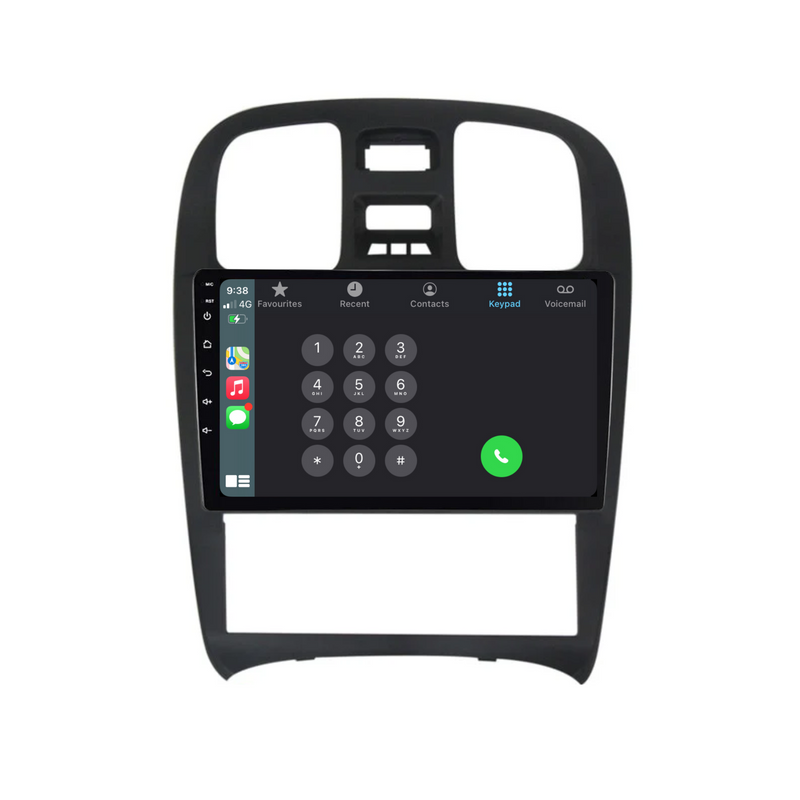 Load image into Gallery viewer, Hyundai Sonata (2003-2009) Plug & Play Head Unit Upgrade Kit: Car Radio with Wireless & Wired Apple CarPlay & Android Auto