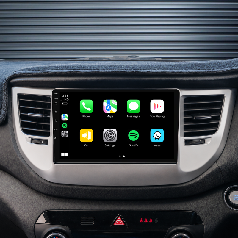 Load image into Gallery viewer, Hyundai Tucson / IX35 (2016-2018) Plug & Play Head Unit Upgrade Kit: Car Radio with Wireless & Wired Apple CarPlay & Android Auto