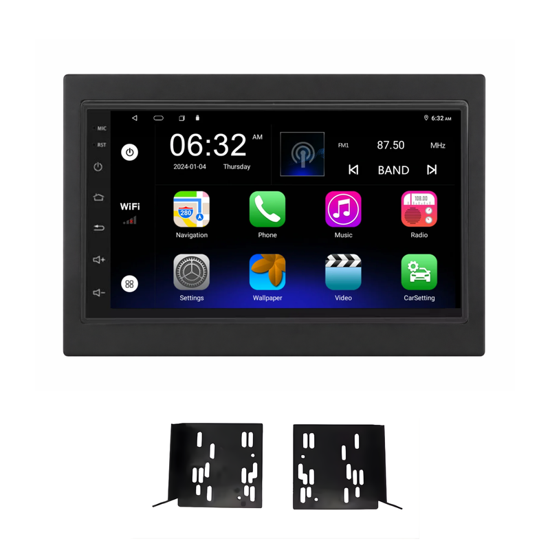Load image into Gallery viewer, Holden VY VZ Commodore 7" (2003-2007) Plug & Play Head Unit Upgrade Kit: Car Radio with Wireless & Wired Apple CarPlay & Android Auto