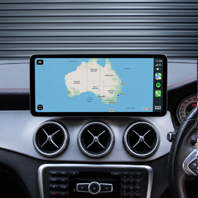 Load image into Gallery viewer, Mercedes Benz A-Class W176 (2012-2018) 12.3" HD Large Premium Plug & Play Head Unit Upgrade Kit: Car Radio with Wireless & Wired Apple CarPlay & Android Auto