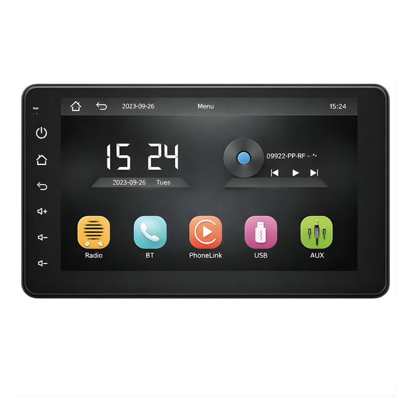 Load image into Gallery viewer, CJ INDUSTRIES 8” Waterproof Marine CarPlay & Android Auto Touchscreen Radio | Bluetooth Boat / Caravan Stereo | AM/FM | RCA Outputs
