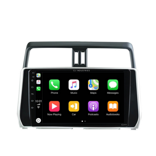 Toyota Prado 2018-2020 Plug & Play Head Unit Kit with Wireless CarPlay